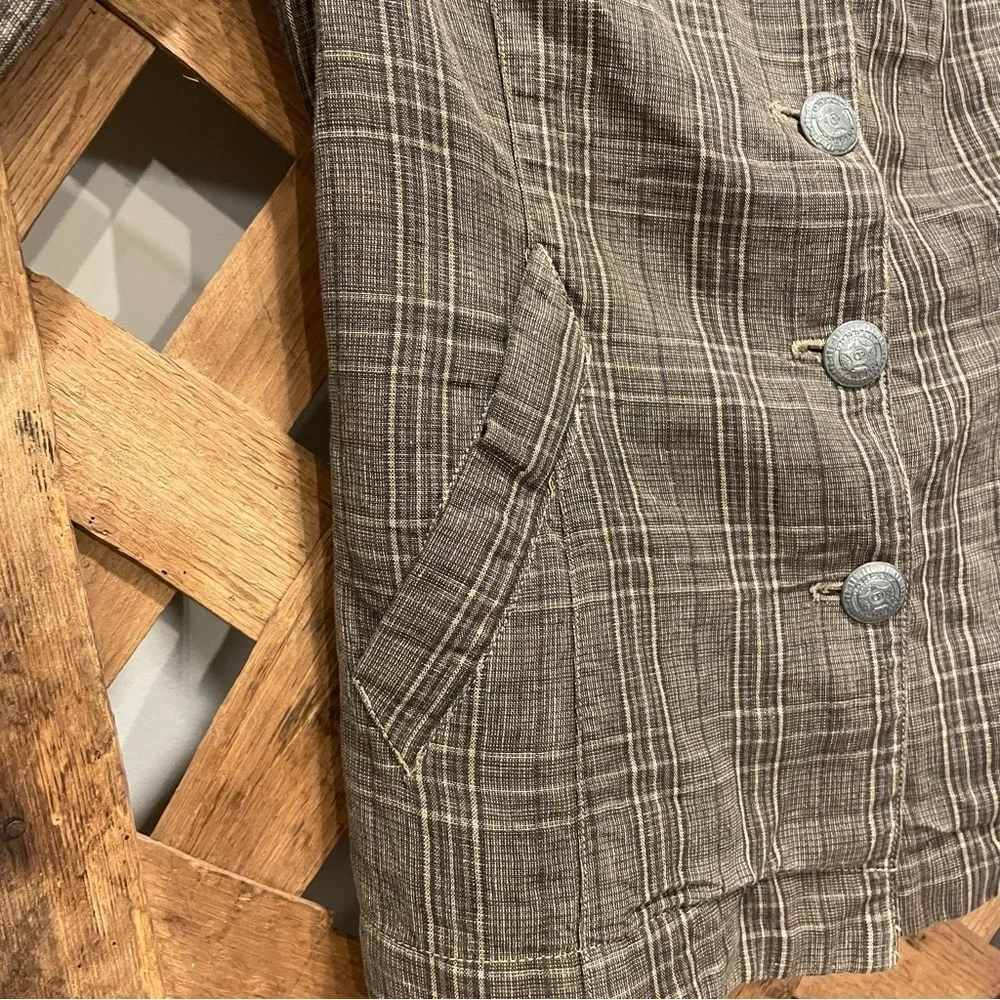 C.P. Company Italy Women’s 100% Flax/Linen Blazer Size 40 (XS/4)